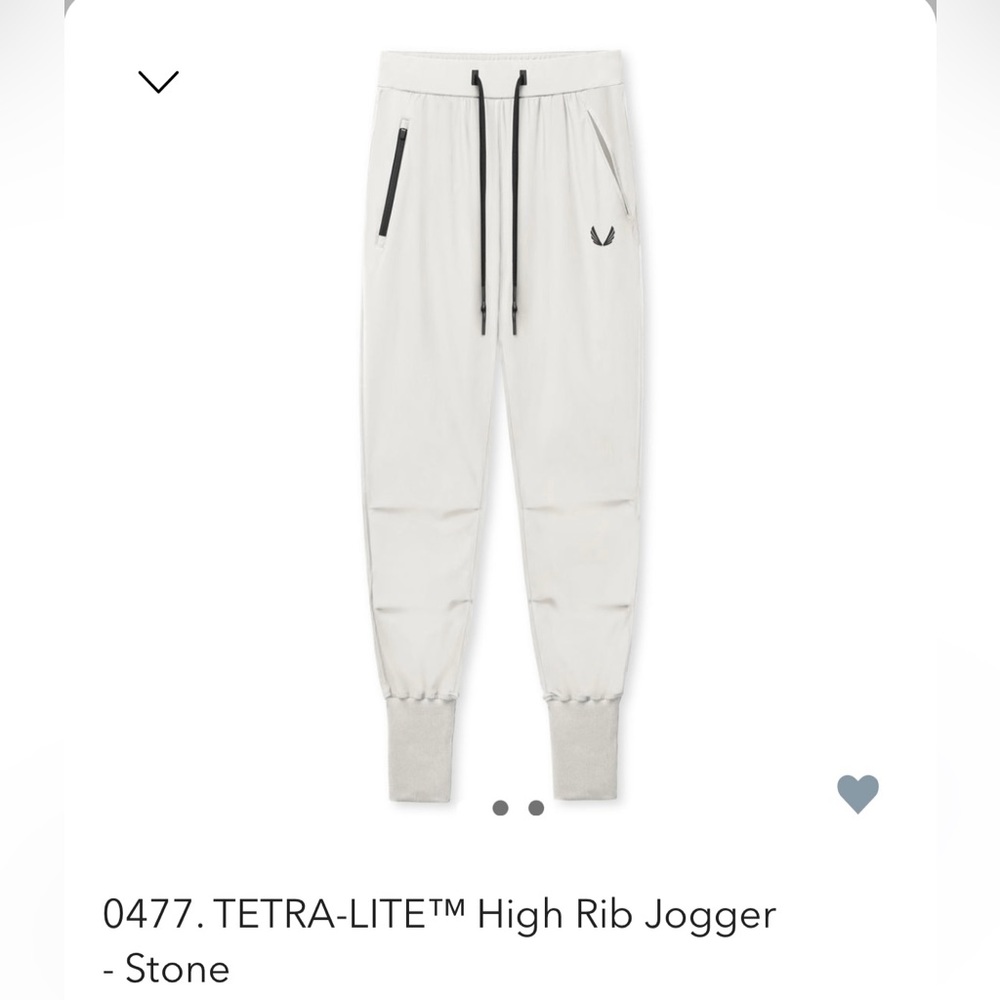 0477. TETRA-LITE™ High Rib Jogger - Stone